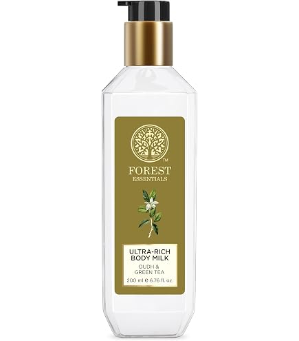 Amazon.com : Forest Essentials Ultra-Rich Body Milk Indian Rose